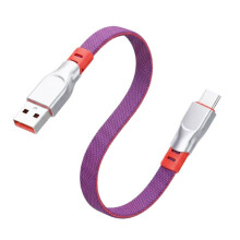 15 cm tot 3,0 m gevlochten USB naar Type C 6A snelle-0,3m