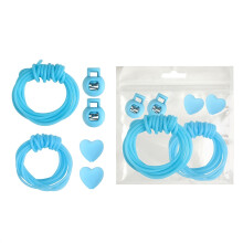 Anti-losse naaldstoppers siliconen buis en-Blauw