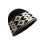 Knit Brimless Jacquard Hat Comfortable Streatchy Pullover-Black 1