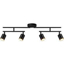 Black4-Light roterbar LED-skenlampa med GU10-sockel
