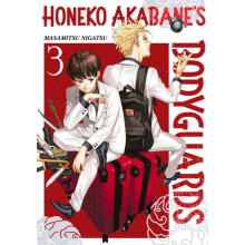 Honeko Akabanes Bodyguards 3 by Masamitsu Nigatsu Paperback Book