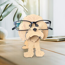 Support de lunettes à motif chien - 1 pièce