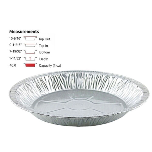 Teglia per torte in alluminio extra profonda da 28 cm 1