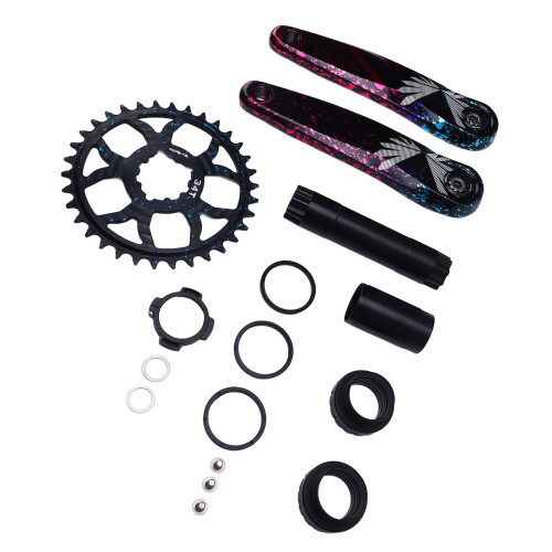 Hollow Crankset for Mountain Bikes 2