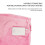 Heated Blanket Throw Flannel 39x26in Pink 5V USB 6