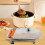 Buffet-Set mit Warmhaltebehältern aus Metall, inklusive Deckeln und Ständer 4