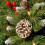 Cesta de Natal artificial pré-iluminada para pendurar, decoração externa1 4