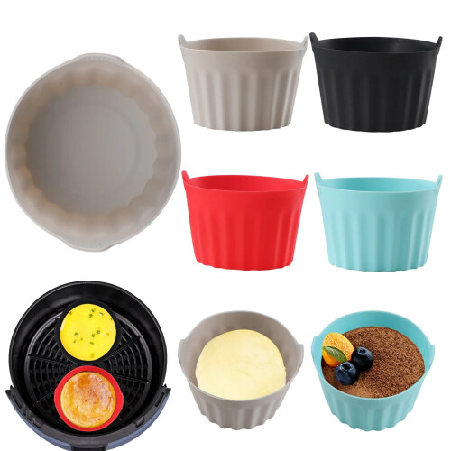 Silikonkurvsett til airfryer – 1 til 3 deler 1