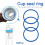 Cirkul water bottle gasket replacement set blue 9 pcs 3