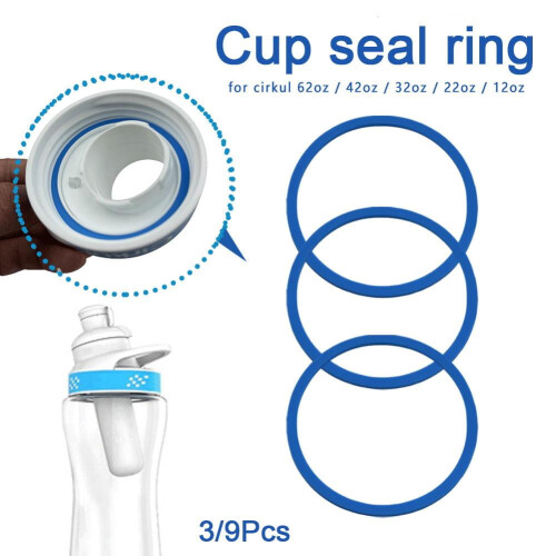 Cirkul water bottle gasket replacement set blue 9 pcs 2