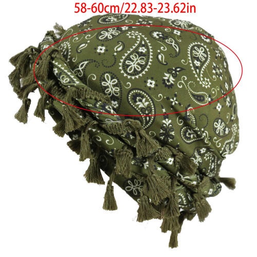 Adjustable Twist Head Wrap Breathable Soft Sweat-Black 1