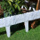 Clôture de jardin décorative, 10 pièces, Imitation pierre,-Blanc 5
