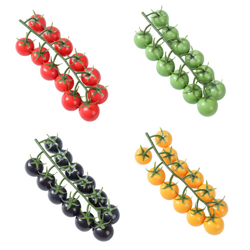Simulation de petits fruits de tomate en mousse-Rouge 1