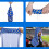 Football Patterned Athletic Towel Lightweight And-Black 6
