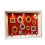Collection créative de-Cadre photo blanc Plaque de base rouge 1