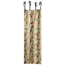 Rideau en dentelle avec motif floral, idéal pour la-132cmx213cm