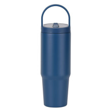 Dubbel geïsoleerde roestvrijstalen bekers met lekvrij-Diepblauw