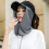 Multipurpose Adjustable Sun Hat Border Cover Sunshade Hat-Black 3