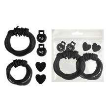 Anti Loose Needle Stoppers Set Silicone Threading Tool-Black