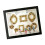 DIY Mini Museums Silhouettes Box Shadows Box Frame-Black 1