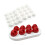 Heat Resistant 24 Cavity Silicone Raspberry Cake Molds For 1