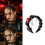 Cool Punk Headband Lightweight Plastic Material For-black red 3