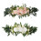 Realistic Rose Flower Arrangement Artificial Plastic-White 2
