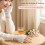 Lace Trimmed Sleeve Covers Soft Stretchty Embroidered-White 3