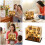 DIY Mini Museums Silhouettes Box with Mini Frame Figures-Yellow 3