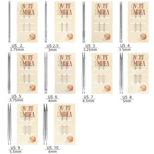 Professional Knitting Needle Hollow Detachable 10CM-4.5mm 1