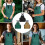 Professional Multi Pocket Work Apron for Workshop-Green 3