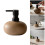 Soap Dispenser Empty Stoneware Pump Press Cosmetic Bottle-onexi 3