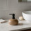 Soap Dispenser Empty Stoneware Pump Press Cosmetic Bottle-onexi 7