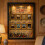 Artistic Light Reflection Wooden Frame Ornament-black frame 4