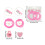 Multipurpose Threading Needle Tool Set For Knitting Weaving-Red 4