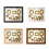 DIY Mini Museums Silhouettes Box Shadows Box Frame-Black 2