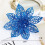 Decoração de árvore com flores artificiais (4 peças) 1