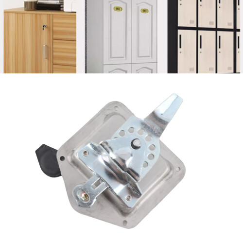 Folding Handle Latch with Keys Stainless