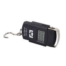 Hakenwaage mit LCD-Anzeige, 50 kg, Maße 11 5,8 2,2 cm, tragbar