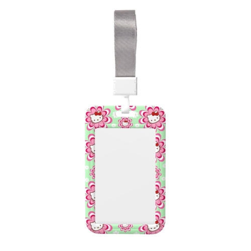 Carcasă verticală pentru insignă Hello Kitty, 6,35 cm x 10,25 cm