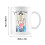 Tazza natalizia del Grinch con design floreale e a libro, 325 ml 2