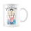 Tazza natalizia del Grinch con design floreale e a libro, 325 ml 3
