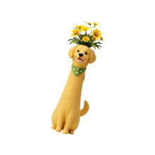 Skurriler Hundepflanzer für Blumen, handgefertigte Hundevasen,-B