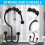 Matte Black Metal Shower Curtain Hooks 12 Pack 2