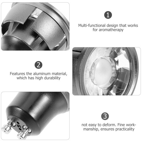Ampoule LED spot pour brûleur à cire parfumée GU10 2