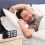 LED-väckarklocka Vit stor display USB-laddning Snooze 3