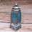 Christmas lantern desktop ornament silver elk style 2