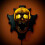Halloween LED night light 3D resin wall decoration 2