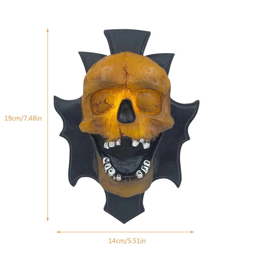 Halloween LED night light 3D resin wall decoration 2