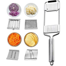 Groentesnijset met 4 messen voor gebruik in de keuken